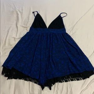 Urban Outfitter Blue Mini Dress